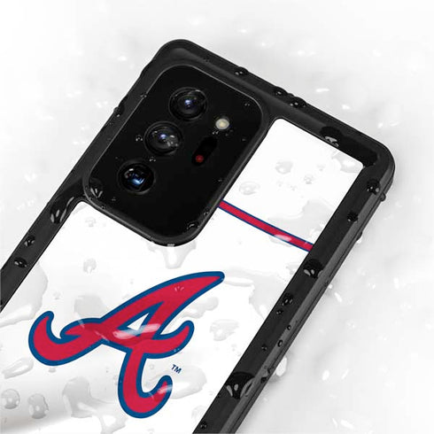 MLB Atlanta Braves Home Jersey Galaxy Note20 Ultra 5G Waterproof Case
