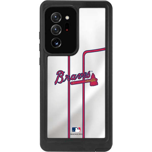 MLB Atlanta Braves Home Jersey Galaxy Note20 Ultra 5G Waterproof Case