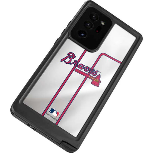 MLB Atlanta Braves Home Jersey Galaxy Note20 Ultra 5G Waterproof Case