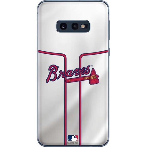 MLB Atlanta Braves Home Jersey Galaxy S10e Skin