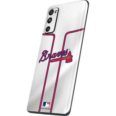 MLB Atlanta Braves Home Jersey Galaxy S20 Fan Edition Skin