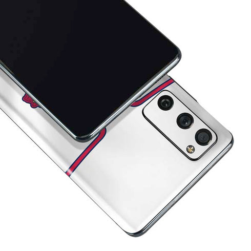 MLB Atlanta Braves Home Jersey Galaxy S20 Fan Edition Skin