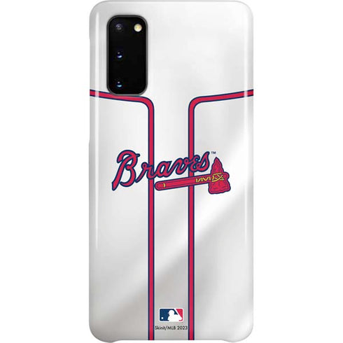MLB Atlanta Braves Home Jersey Galaxy S20 Lite Case
