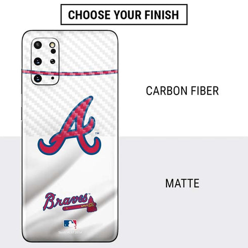 MLB Atlanta Braves Home Jersey Galaxy S20 Plus Skin