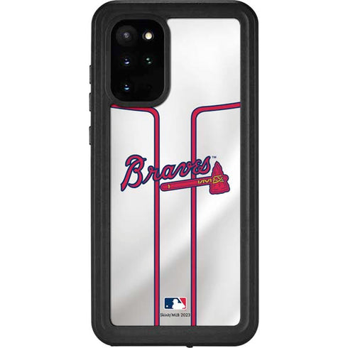 MLB Atlanta Braves Home Jersey Galaxy S20 Plus Waterproof Case