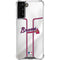 MLB Atlanta Braves Home Jersey Galaxy S21 FE Clear Case