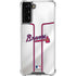 MLB Atlanta Braves Home Jersey Galaxy S21 FE Clear Case