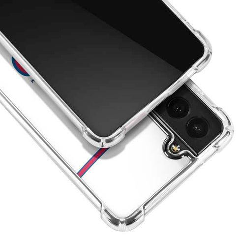 MLB Atlanta Braves Home Jersey Galaxy S22 Plus Clear Case