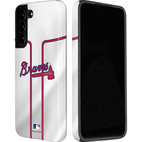 MLB Atlanta Braves Home Jersey Galaxy S22 Plus Pro Case