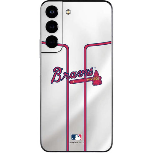 MLB Atlanta Braves Home Jersey Galaxy S22 Skin