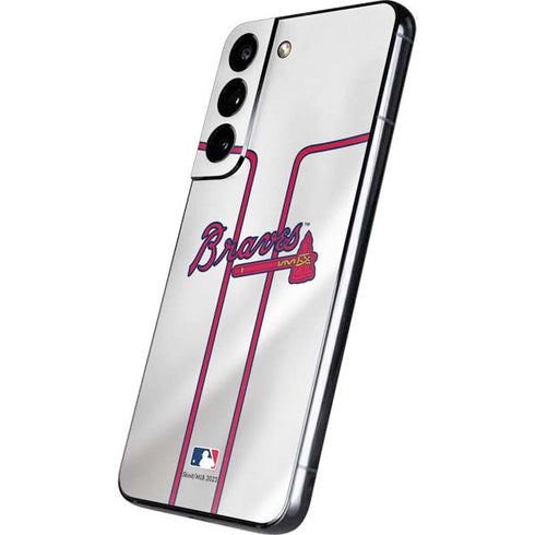 MLB Atlanta Braves Home Jersey Galaxy S22 Skin