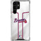 MLB Atlanta Braves Home Jersey Galaxy S22 Ultra Clear Case