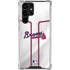 MLB Atlanta Braves Home Jersey Galaxy S22 Ultra Clear Case