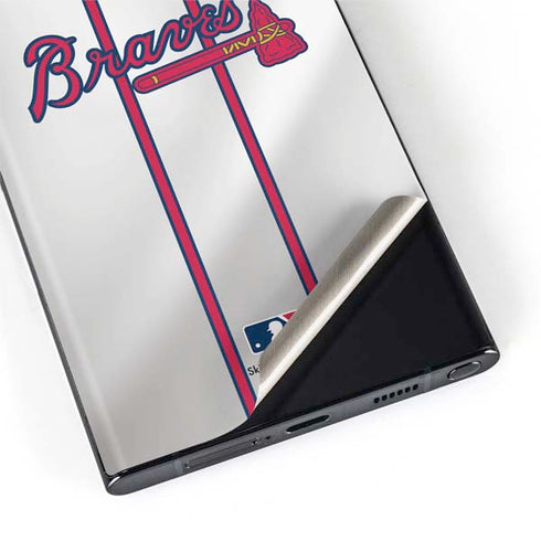MLB Atlanta Braves Home Jersey Galaxy S22 Ultra Skin