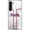 MLB Atlanta Braves Home Jersey Galaxy S23 Clear Case