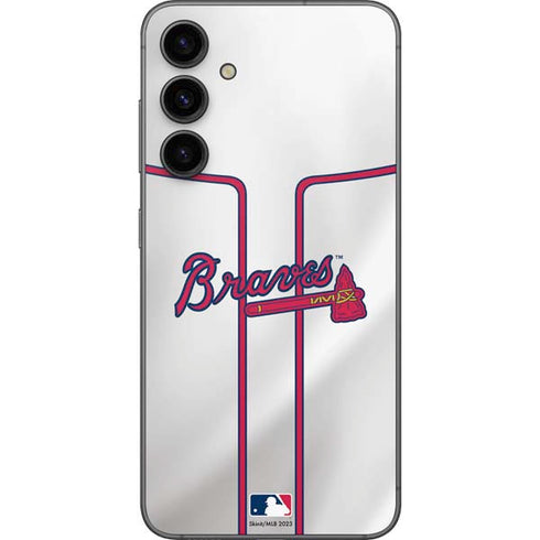 MLB Atlanta Braves Home Jersey Galaxy S23 FE Skin