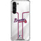 MLB Atlanta Braves Home Jersey Galaxy S23 Plus Clear Case