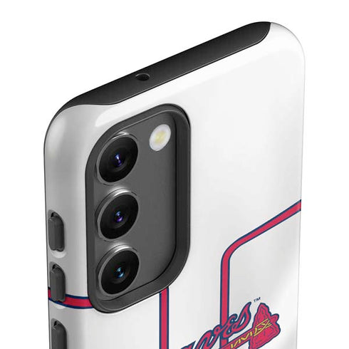 MLB Atlanta Braves Home Jersey Galaxy S23 Plus Pro Case