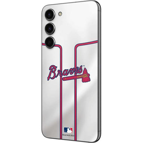 MLB Atlanta Braves Home Jersey Galaxy S23 Plus Skin