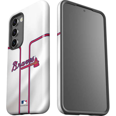 MLB Atlanta Braves Home Jersey Galaxy S23 Pro Case