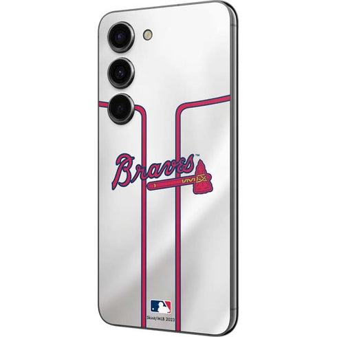 MLB Atlanta Braves Home Jersey Galaxy S23 Skin