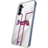 MLB Atlanta Braves Home Jersey Galaxy S24 Clear Case