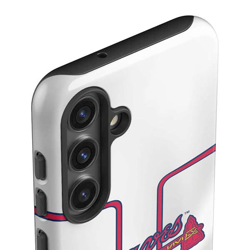 MLB Atlanta Braves Home Jersey Galaxy S24 Impact Case