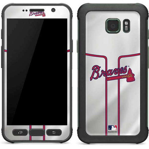 MLB Atlanta Braves Home Jersey Galaxy S7 Active Skin