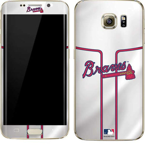 MLB Atlanta Braves Home Jersey Galaxy S7 Edge Skin