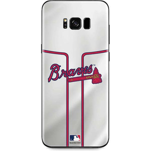MLB Atlanta Braves Home Jersey Galaxy S8 Skin