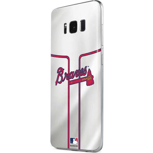 MLB Atlanta Braves Home Jersey Galaxy S8 Skin