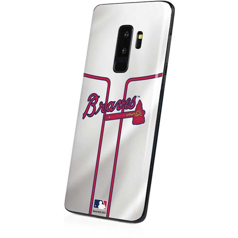 MLB Atlanta Braves Home Jersey Galaxy S9 Plus Skin