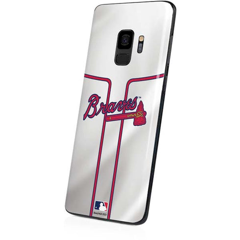 MLB Atlanta Braves Home Jersey Galaxy S9 Skin