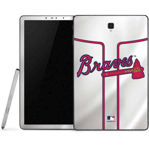 MLB Atlanta Braves Home Jersey Samsung Galaxy Tab Skin