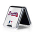 MLB Atlanta Braves Home Jersey Galaxy Z Flip5 5G Clear Case