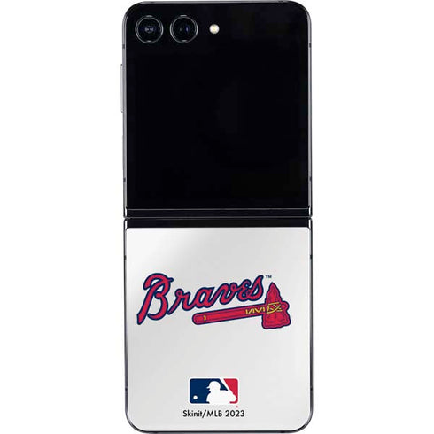 MLB Atlanta Braves Home Jersey Galaxy Z Flip5 5G Skin