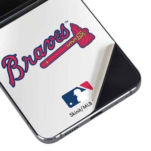 MLB Atlanta Braves Home Jersey Galaxy Z Flip5 5G Skin