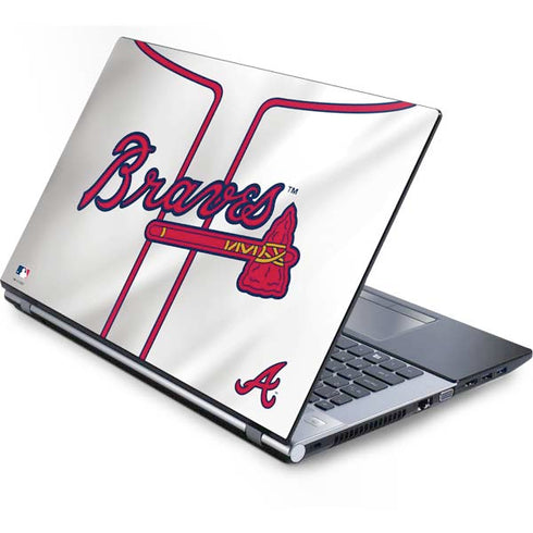 MLB Atlanta Braves Home Jersey Generic Laptop Skin