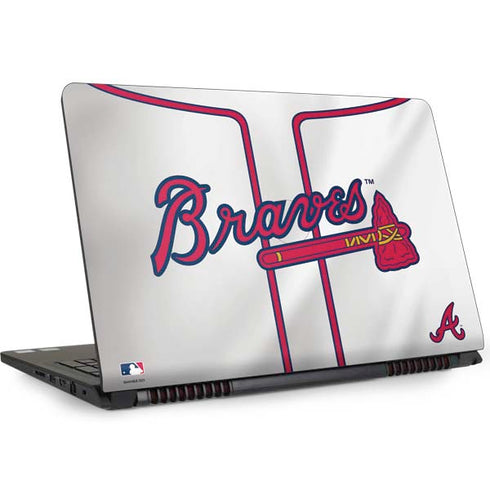 MLB Atlanta Braves Home Jersey Dell Inspiron Skin