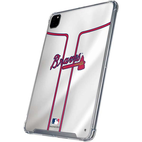 MLB Atlanta Braves Home Jersey iPad Pro 12.9in (2020) Clear Case
