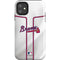 MLB Atlanta Braves Home Jersey iPhone 11 Impact Case