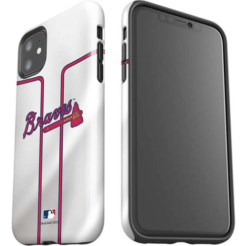 MLB Atlanta Braves Home Jersey iPhone 11 Impact Case