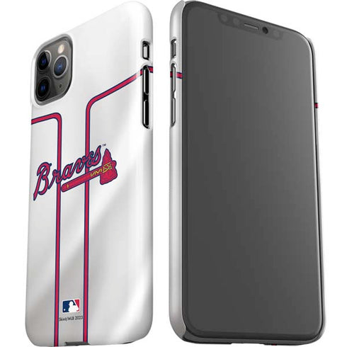 MLB Atlanta Braves Home Jersey iPhone 11 Pro Max Lite Case
