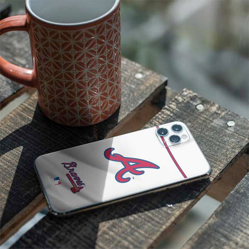MLB Atlanta Braves Home Jersey iPhone 11 Pro Max Skin