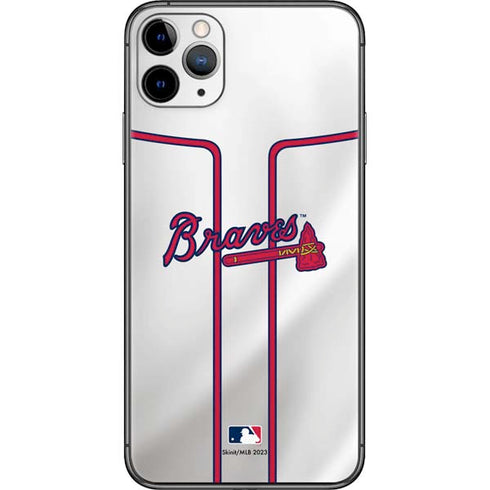 MLB Atlanta Braves Home Jersey iPhone 11 Pro Max Skin