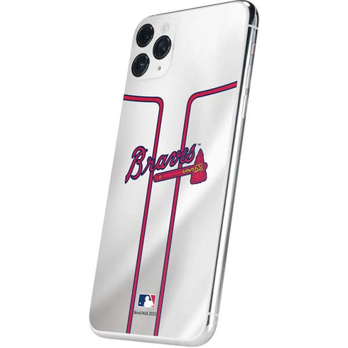MLB Atlanta Braves Home Jersey iPhone 11 Pro Max Skin