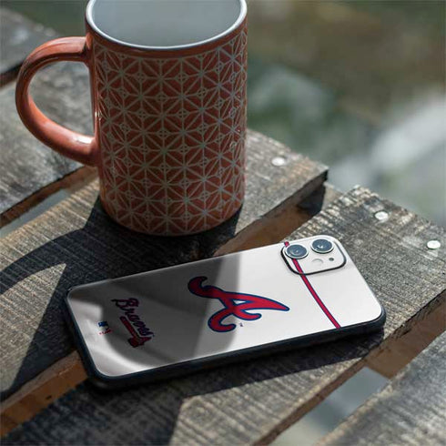MLB Atlanta Braves Home Jersey iPhone 11 Skin