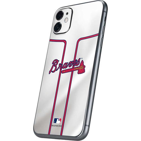 MLB Atlanta Braves Home Jersey iPhone 11 Skin