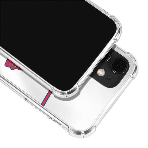 MLB Atlanta Braves Home Jersey iPhone 12 Clear Case