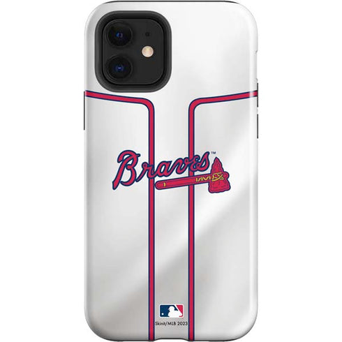 MLB Atlanta Braves Home Jersey iPhone 12 Impact Case
